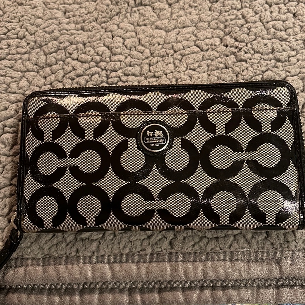 Faux Coach wallet